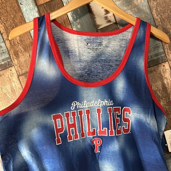 Genuine merchandise Philidephia Phillies tye dye muscle tank - Picture 7 of 11